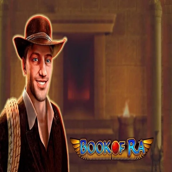 Book of Ra online game logo by Greentube on n1betca.com