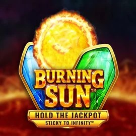 Burning Sun slot logo by Wazdan at N1Bet Casino
