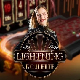 Live Casino logo of Lightning Roulette from Evolution at N1Bet Casino