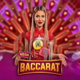 Mega Baccarat game by Pragmatic Play – logo hosted on N1Bet Casino
