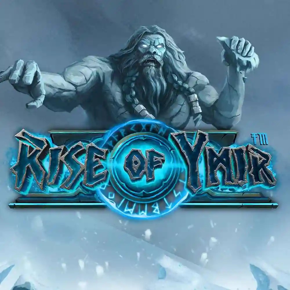 Rise of Ymir slot logo by Hacksaw Gaming at N1Bet Casino