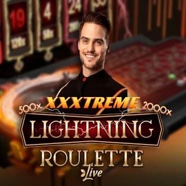 XXXtreme Lightning Roulette online game logo by Evolution on n1betca.com